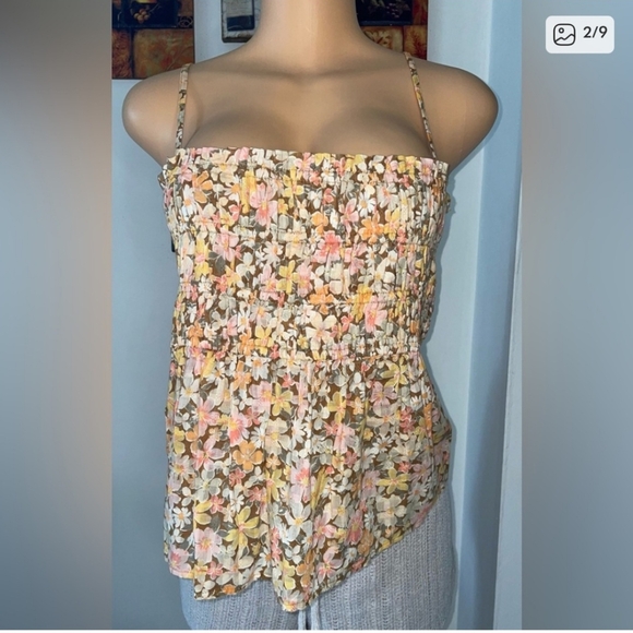American Eagle Outfitters Printed Floral Top Size XL. - Picture 1 of 7